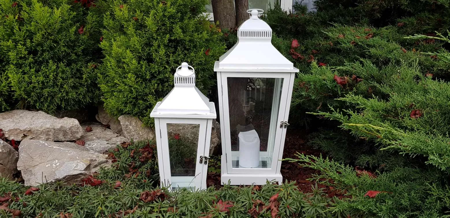 BONTURI CASA HOME DECORATION Genoa Lantern Set 2 Pcs H 60 Cm 28 x 28 C