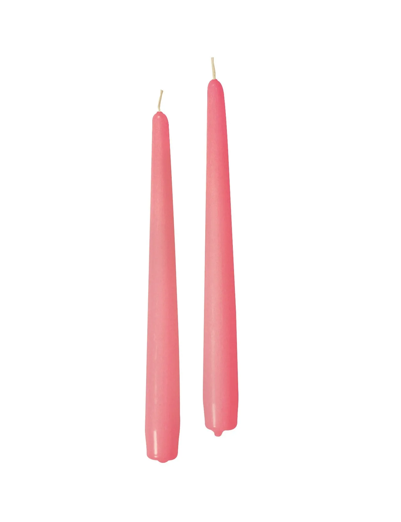 Cereria Di Giorgio Conical Candles D 2.2 Cm H 25 Cm Baby Pink 10 Pcs
