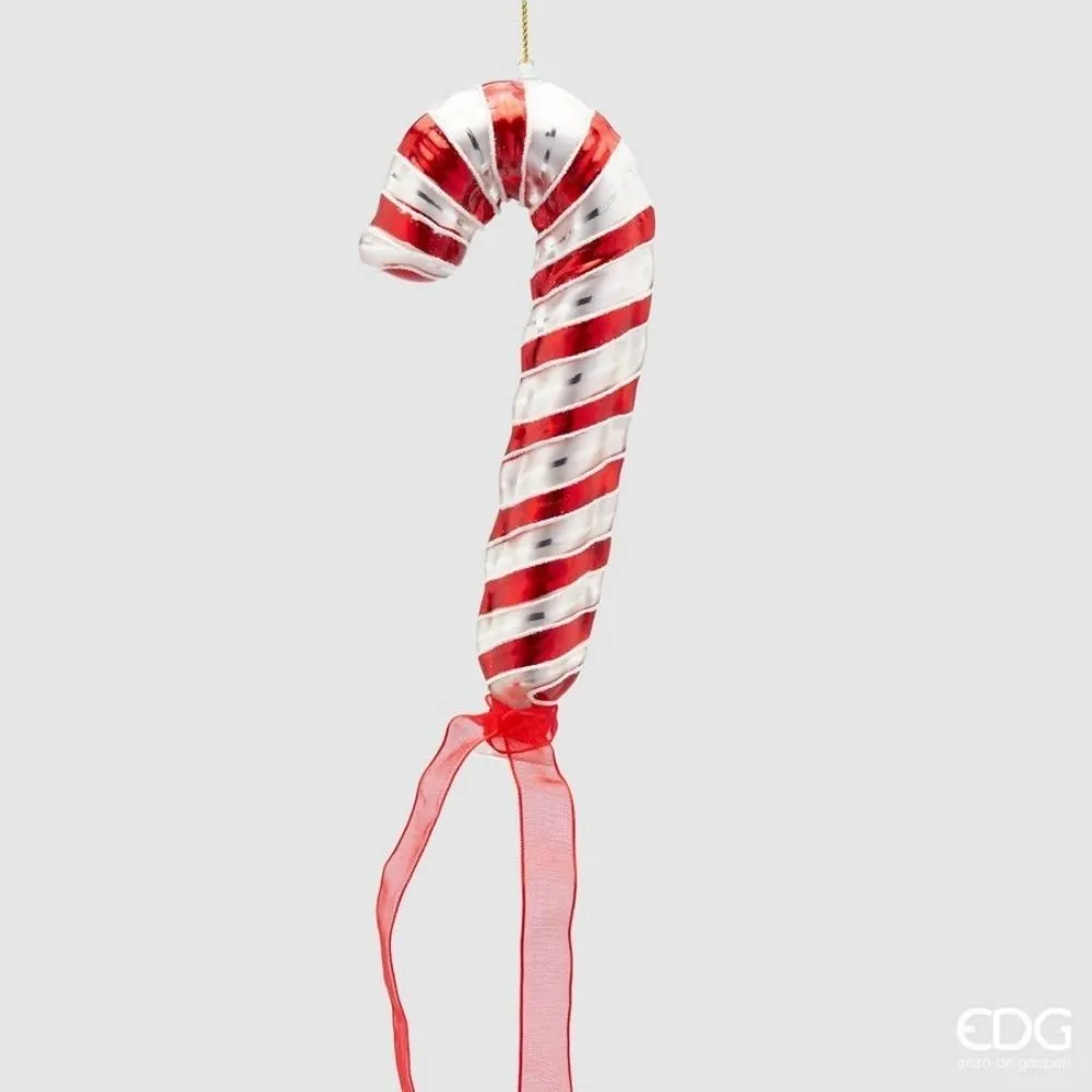 EDG Enzo De Gasperi Christmas Decoration Candy Balloon Glass Stick H 1
