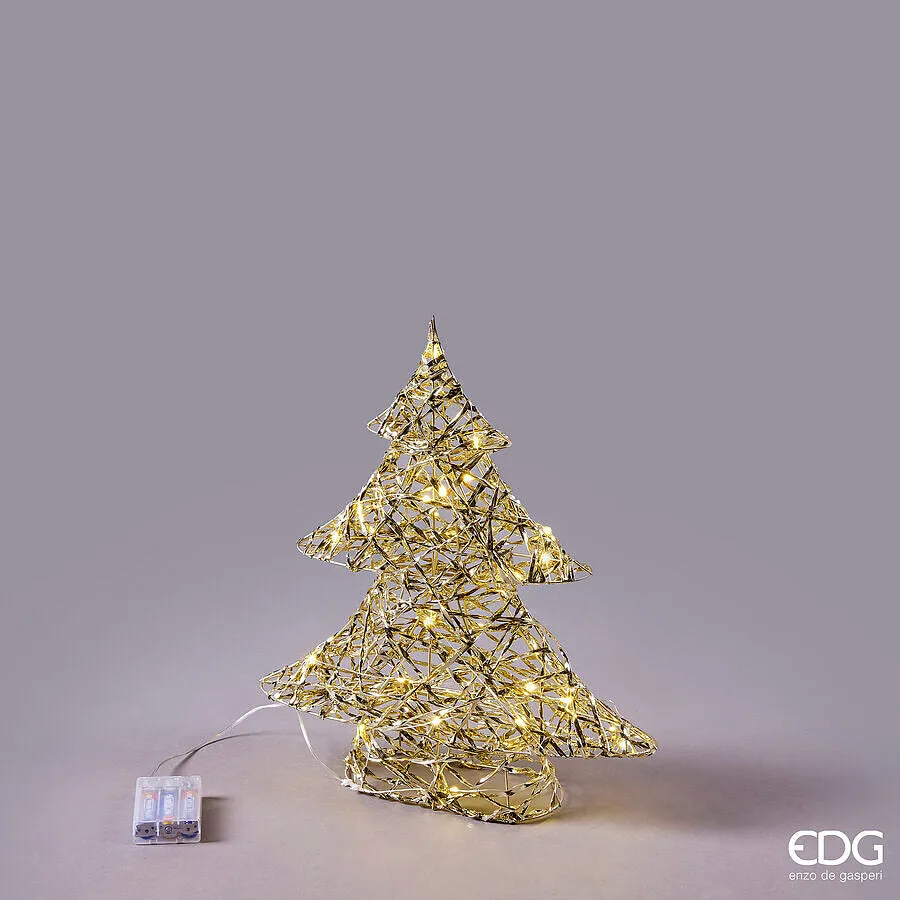 EDG Enzo De Gasperi LED Christmas Tree Intertwined 30 MicroLeds H 40 C