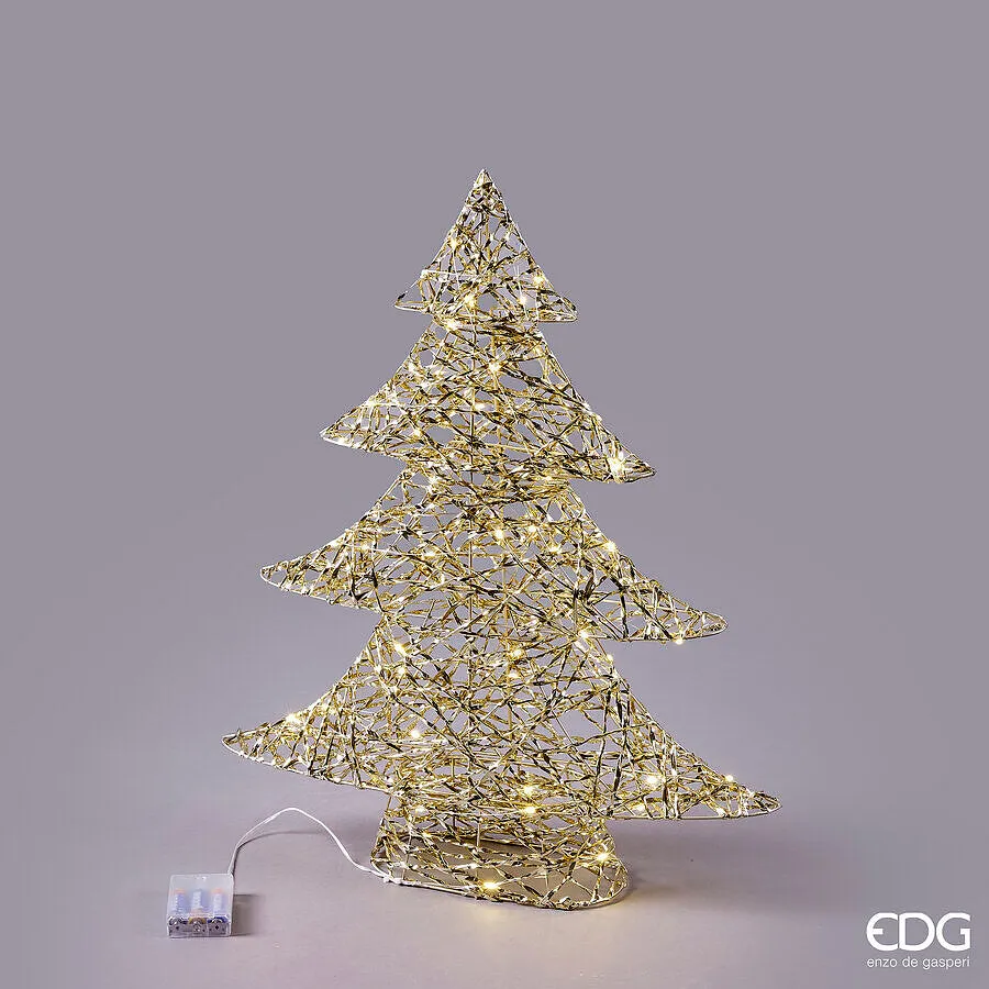 EDG Enzo De Gasperi LED Christmas Tree Intertwined 60 MicroLed H 60 cm