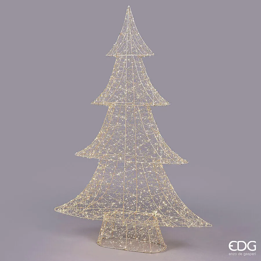 EDG Enzo De Gasperi Christmas Tree Led Pearls 1,440 MicroLed H 150 cm