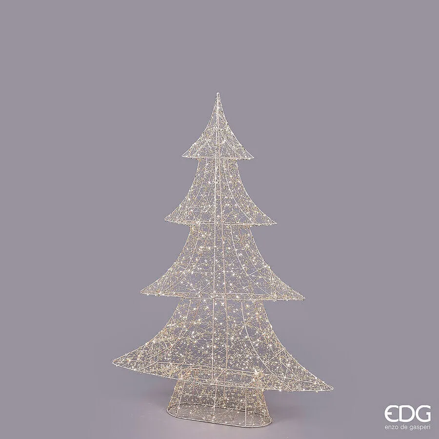 EDG Enzo De Gasperi Christmas Tree Led Pearls 960 MicroLed H 120 Cm W