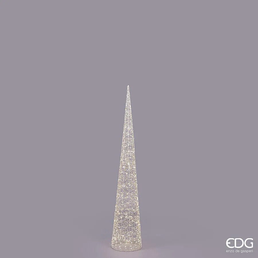 EDG Enzo De Gasperi Christmas Tree Led Pearls Cone 720 MicroLed H 150