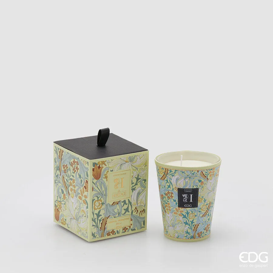 EDG Enzo De Gasperi Heritage Candle with Scent H 12 Cm Herbal Treasure