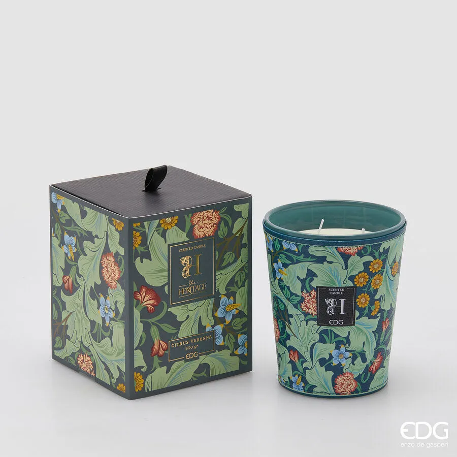 EDG Enzo De Gasperi Heritage Candle with Scent H 16 Cm Citrus Verbena