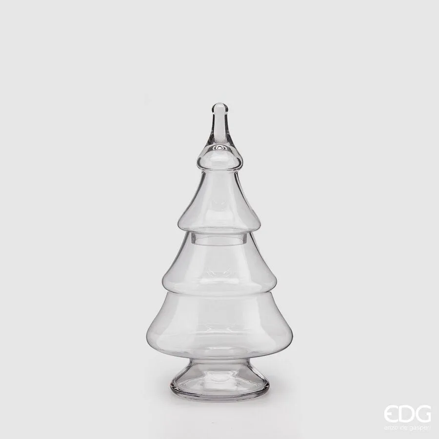 EDG Enzo De Gasperi Contenitore Vaso Pino di Natale H 40 Cm D 20 /10 C