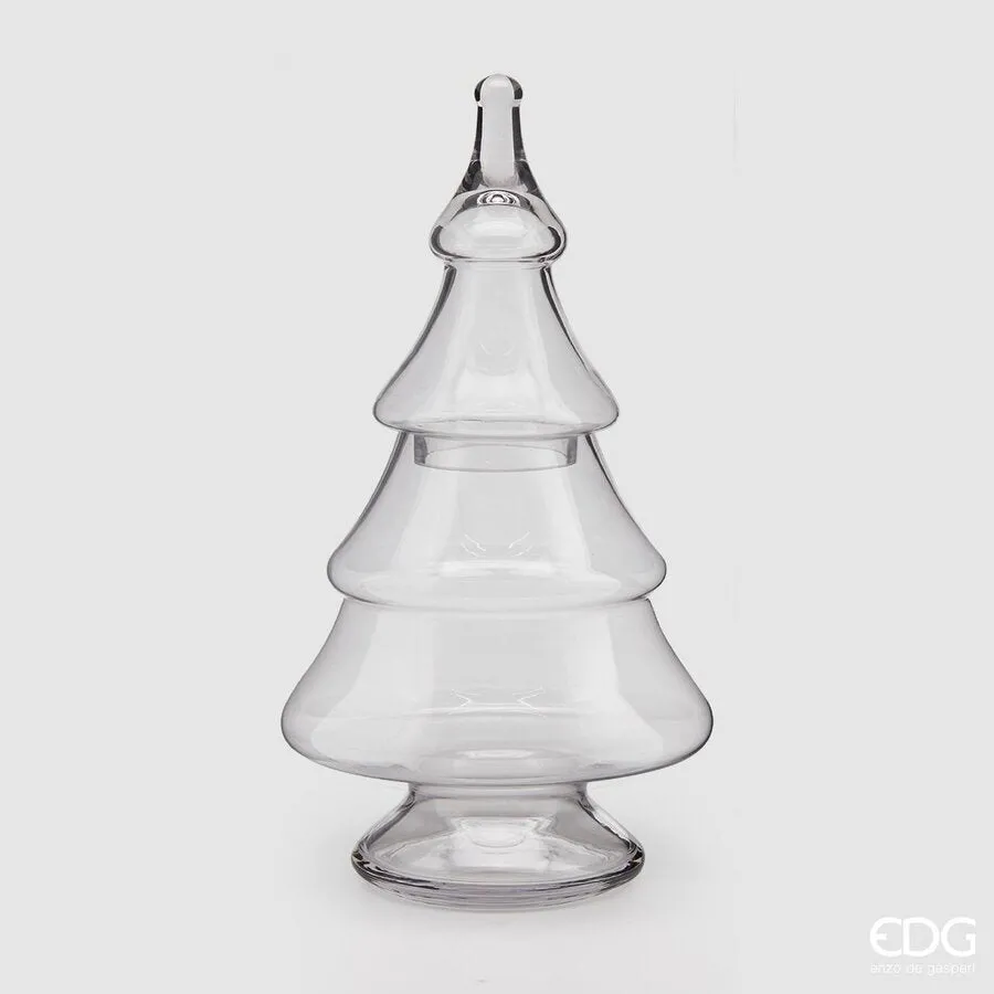 EDG Enzo De Gasperi Contenitore Vaso Pino di Natale H 50 Cm D 24 /12 C