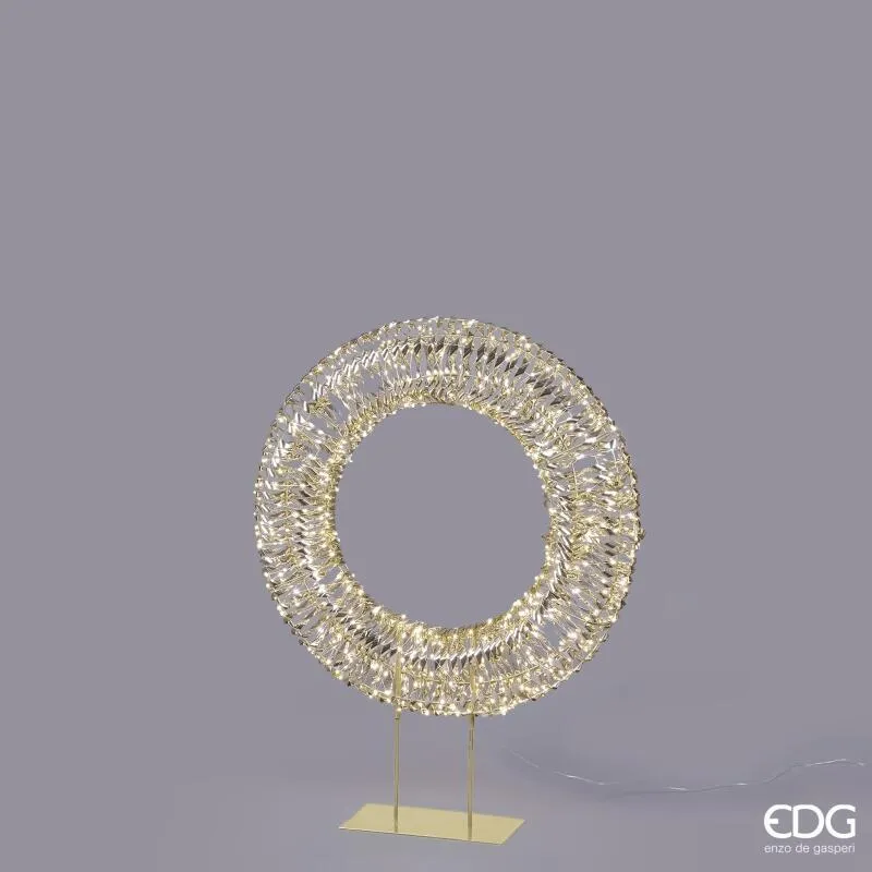 EDG Enzo De Gasperi Christmas Decoration Crown with Base 720 MicroLed