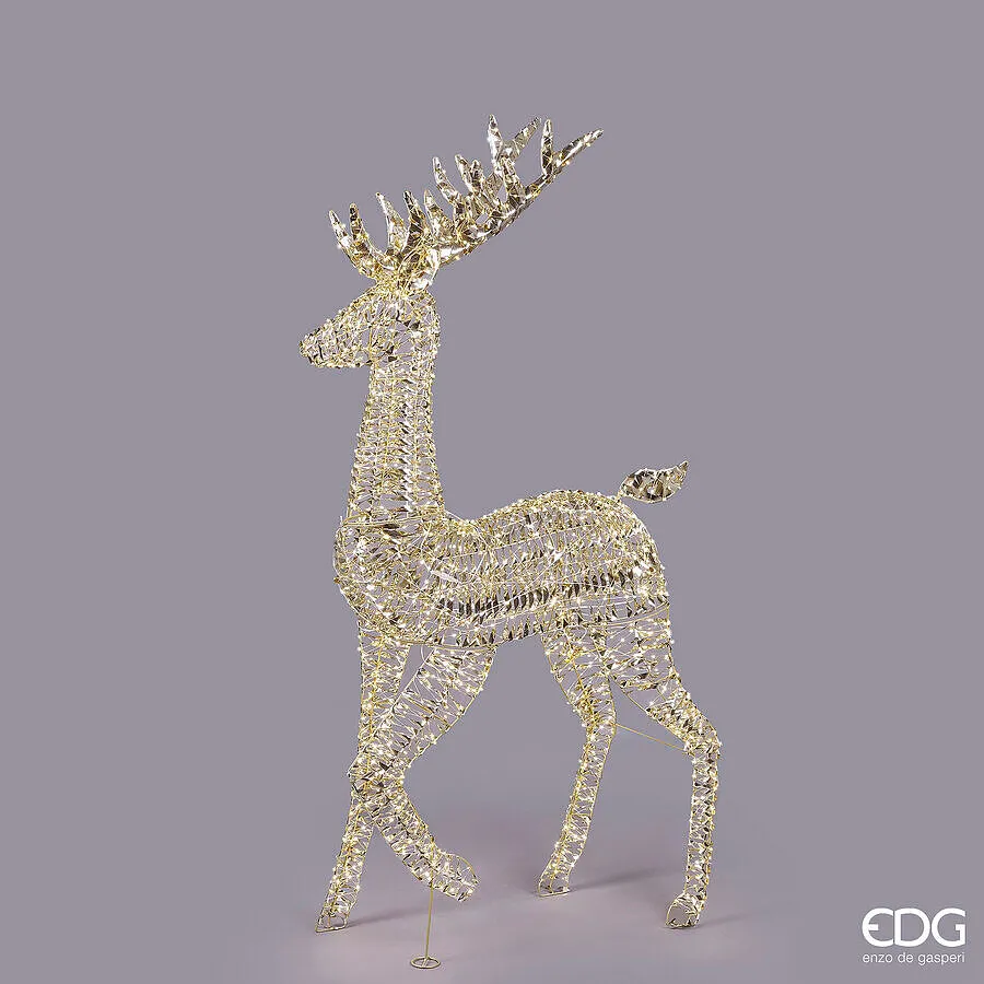 EDG Enzo De Gasperi Christmas Decoration Reindeer Stripes 1,800 MicroL