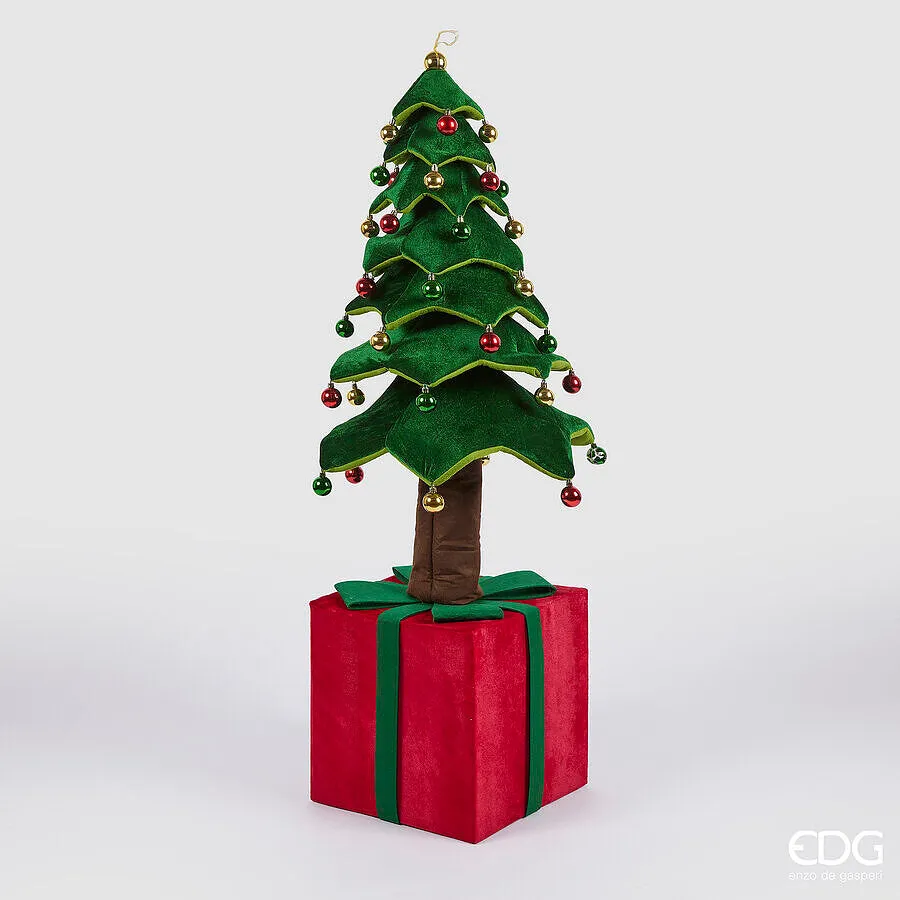 EDG Enzo De Gasperi Christmas Pine Decoration on Hanging Package H 150