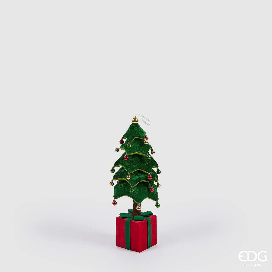 EDG Enzo De Gasperi Christmas Pine Decoration on Hanging Package H 70