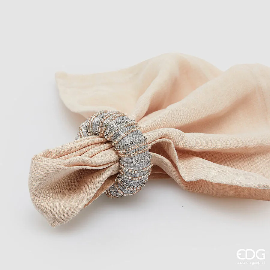 EDG Enzo De Gasperi Portatovaglioli Luxury Rotondo D 6 Cm Rose Gold