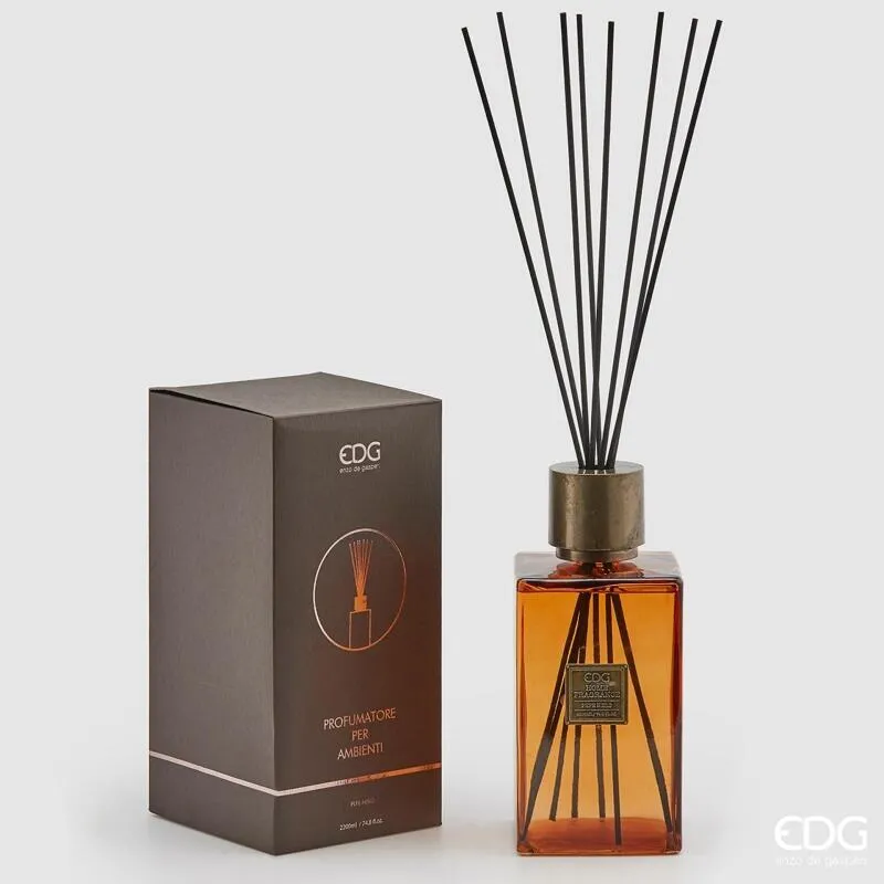 EDG Enzo De Gasperi Square Bottle Air Freshener 2,200 ml H 27 cm Black