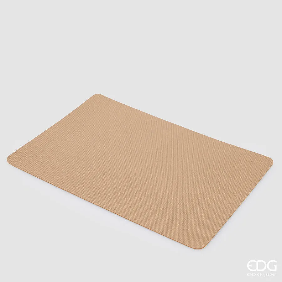 EDG Enzo De Gasperi Rectangular Placemat PVC 43 x 30 Cm Pink
