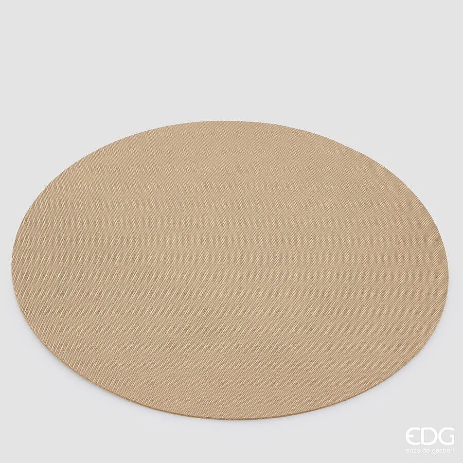 EDG Enzo De Gasperi Round Placemat Pvc D 38 Cm Pink