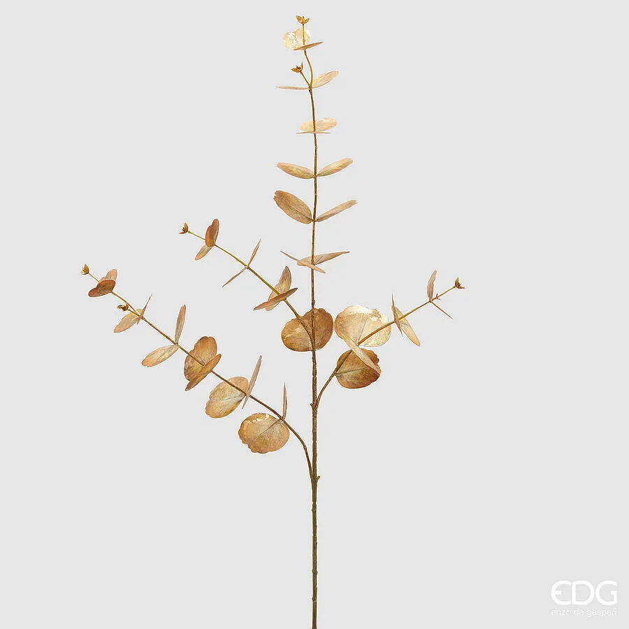 EDG Enzo De Gasperi Eucalyptus Branch H 89 Cm Plastic Copper