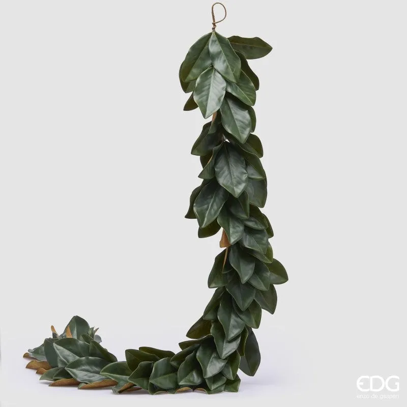 EDG Enzo De Gasperi Festoon Magnolia L 183 Cm L 22 Cm 99 Leaves Green