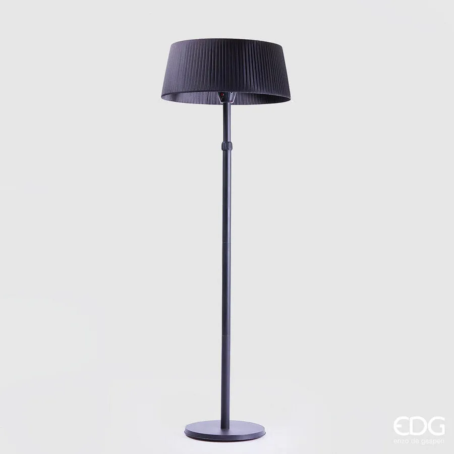 EDG Enzo De Gasperi Infrared Heating Lamp Telescopic 160 - 225 Cm Blac