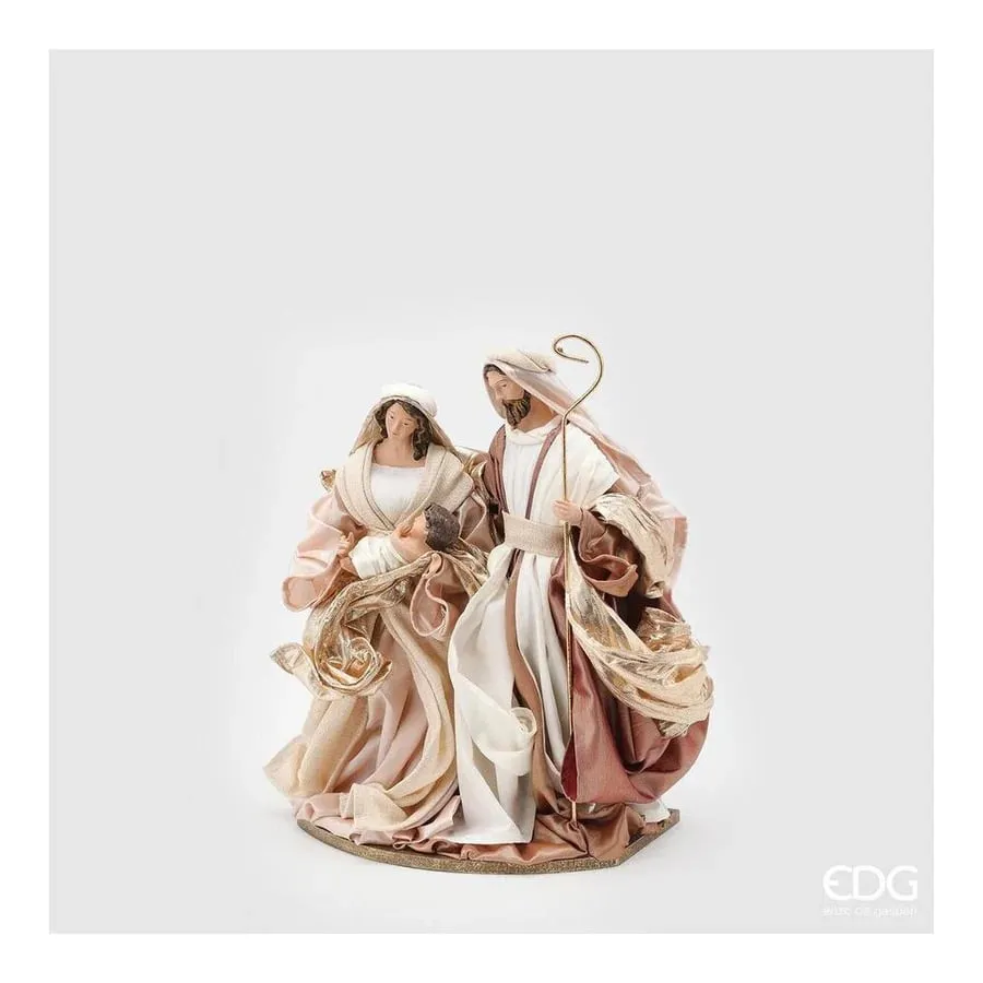 EDG Enzo De Gasperi Nativity Lord Christmas with Base H 25 Cm Ivory Go