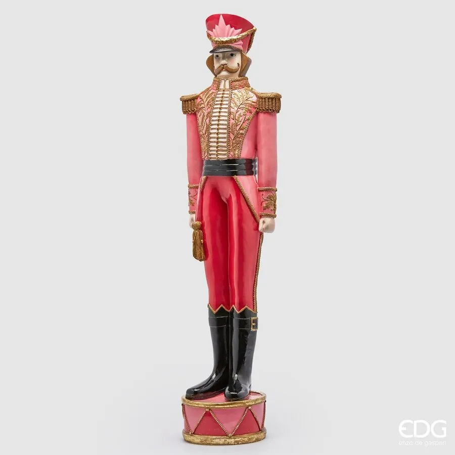 EDG Enzo De Gasperi Poly Soldier Christmas H 122 Cm Two Tone Pink