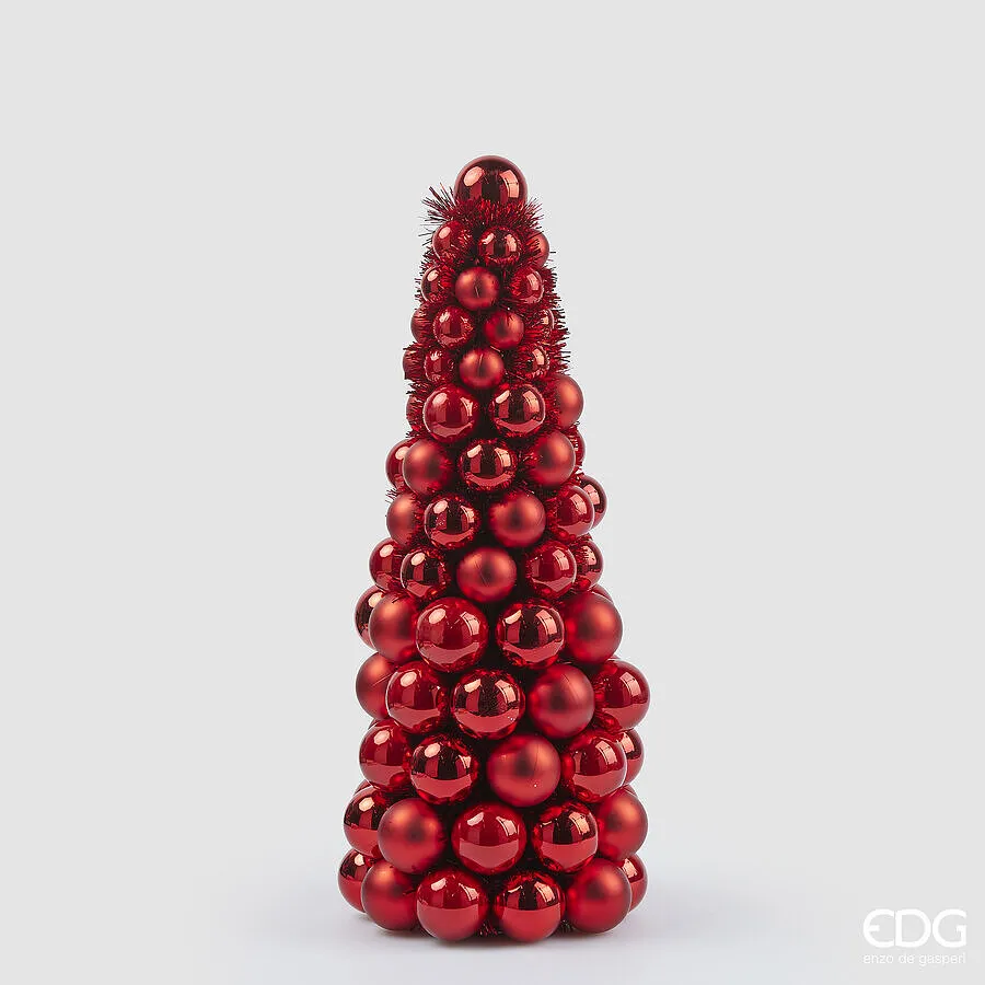 EDG Enzo De Gasperi Topiary Pallemix Cone Christmas X96 H 50 Cm D 21 C