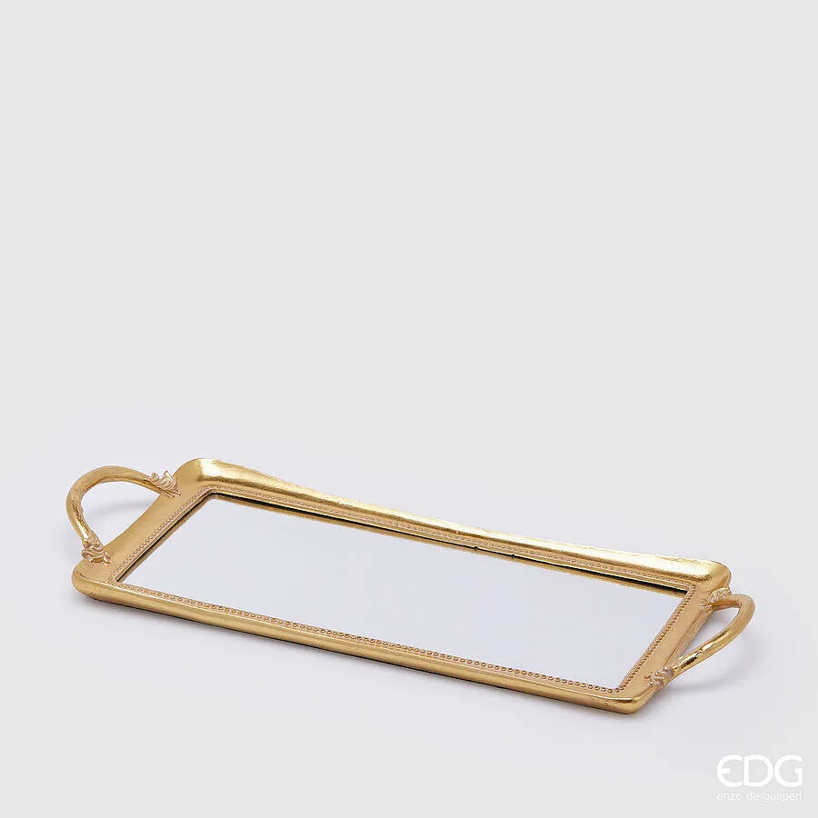 EDG Enzo De Gasperi Decorative Christmas Tray Rectangular H 3.5 Cm 50