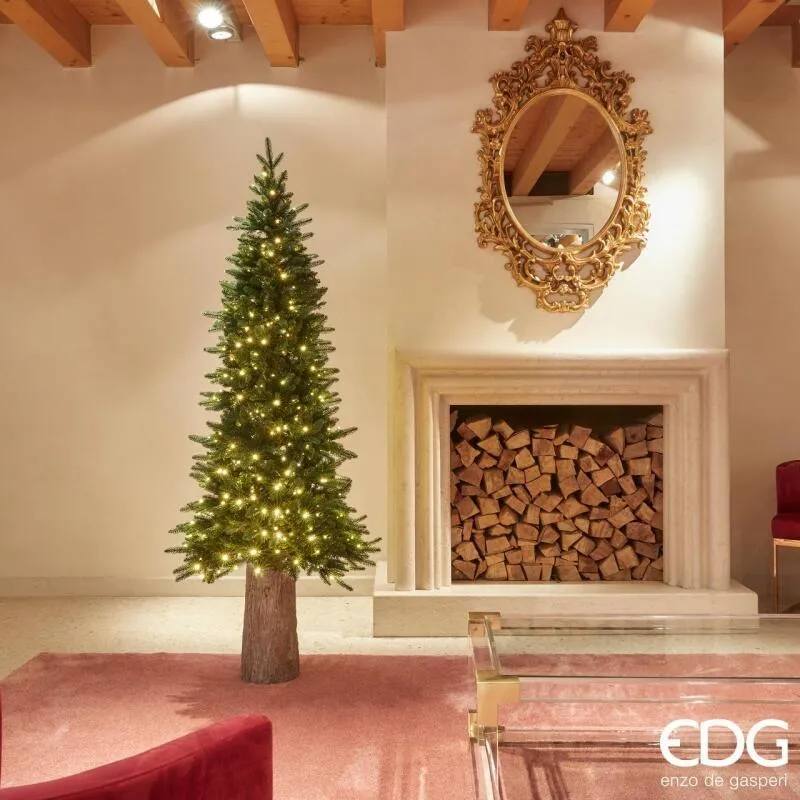 EDG_Enzo De Gasperi Slim Pine Christmas Tree H 180 cm 360 Miniled D 71