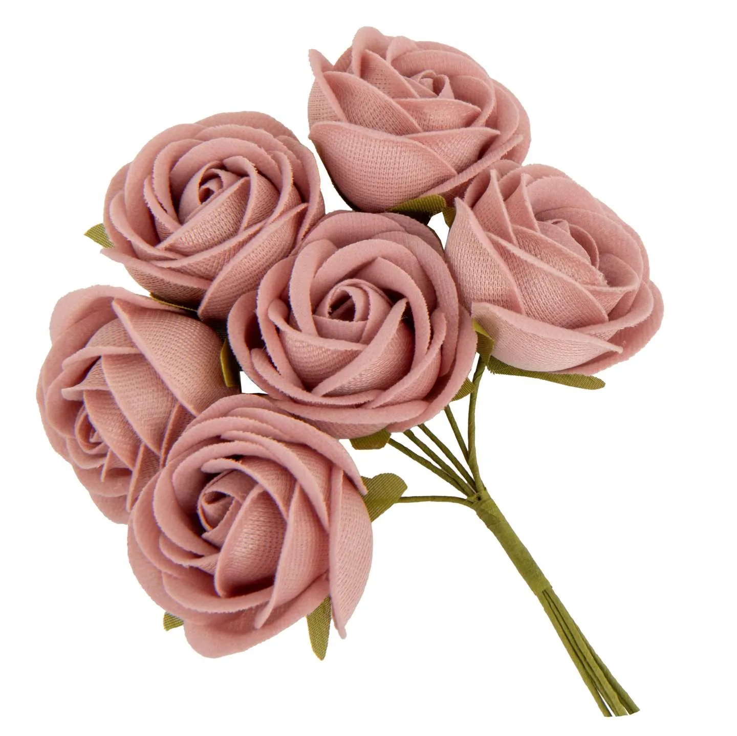 ETM Flower Decoration Favors 4cm Rosé 12 Pcs