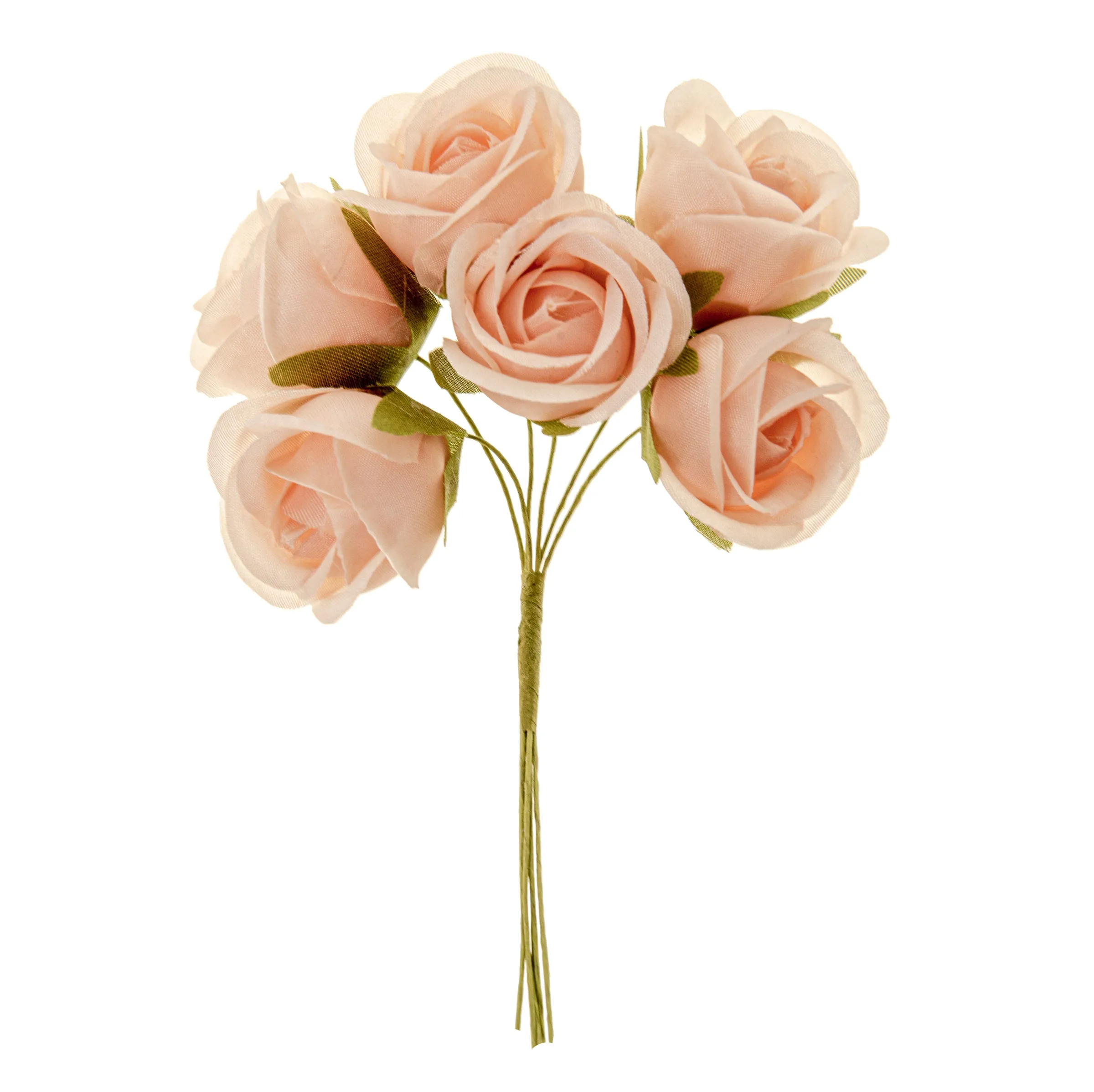 ETM Giselle Artificial Flower for Party Favors 3.5cm Peach 12 Pcs