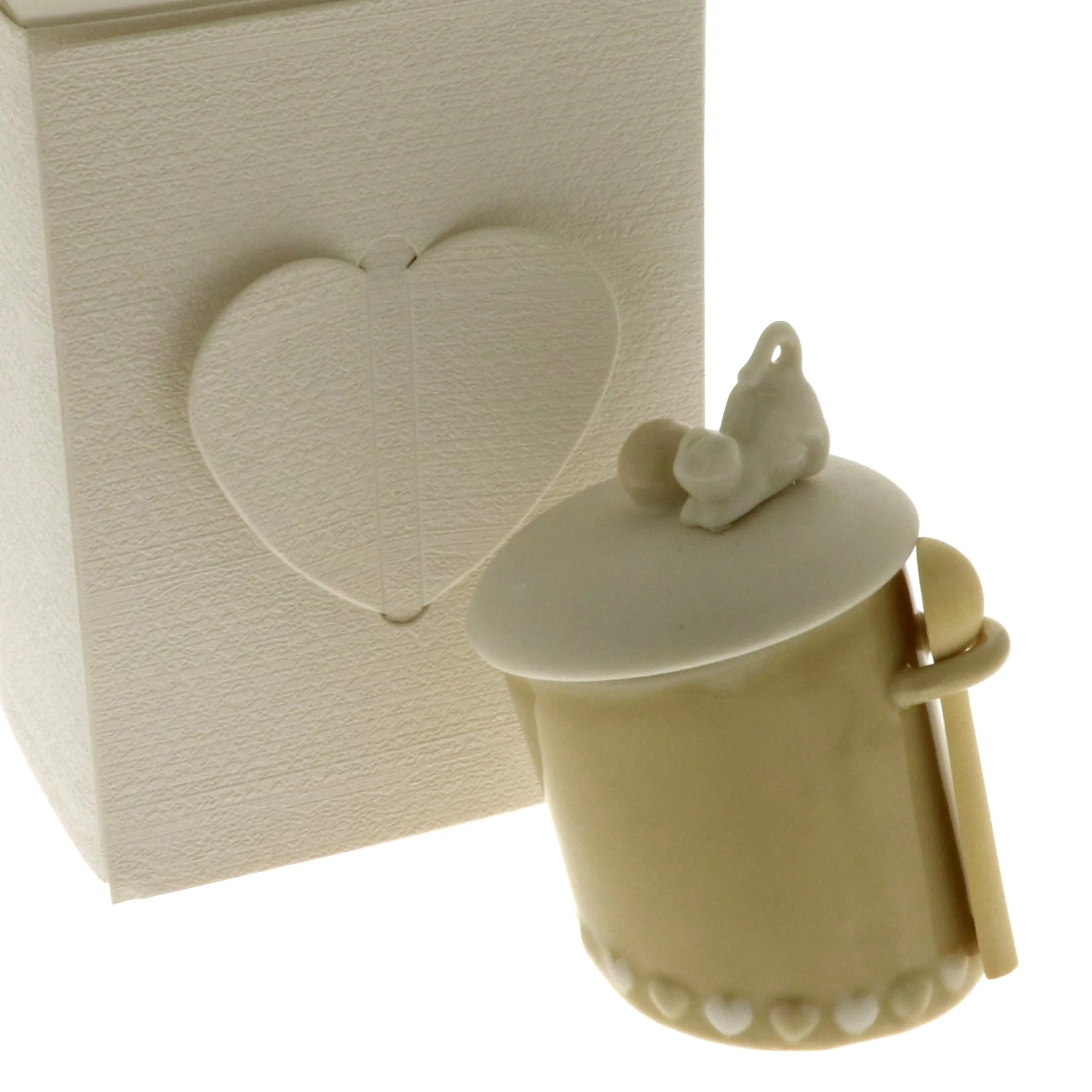 ETM Sugar Bowl Kitty H 10 Cm Porcelain Gift Box Heart