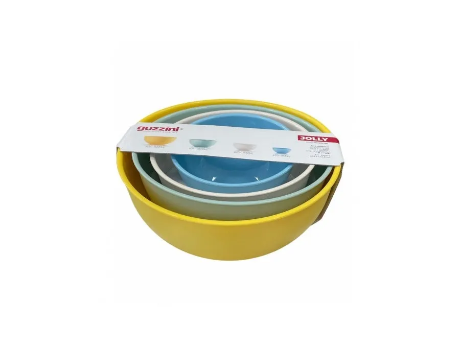 GUZZINI Set of 4 Jolly Containers D 16 / 20 / 24 / 28 cm