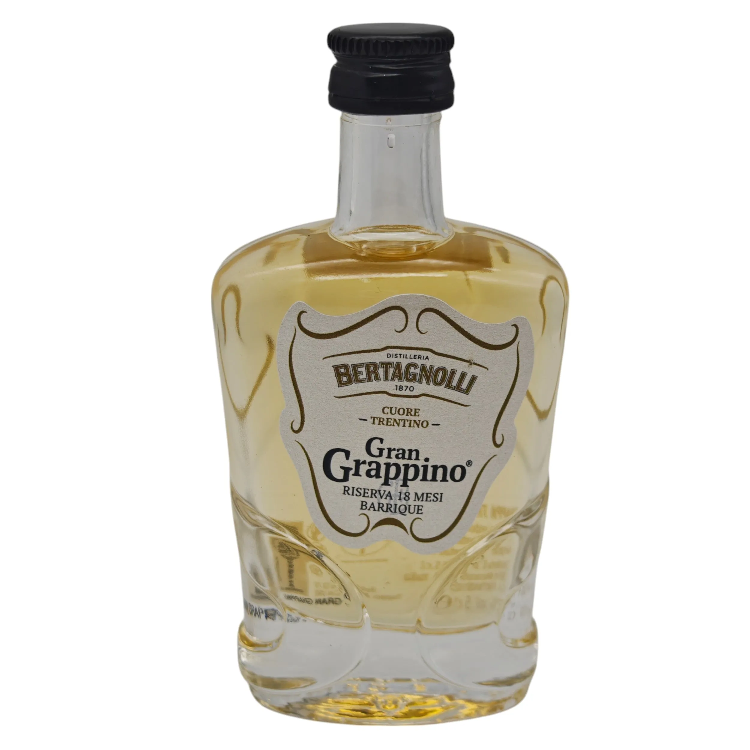 L'Arcolaio Gran Grappino Riserva 18 Months Mignon 5 Cl Bottle 42% Vol.