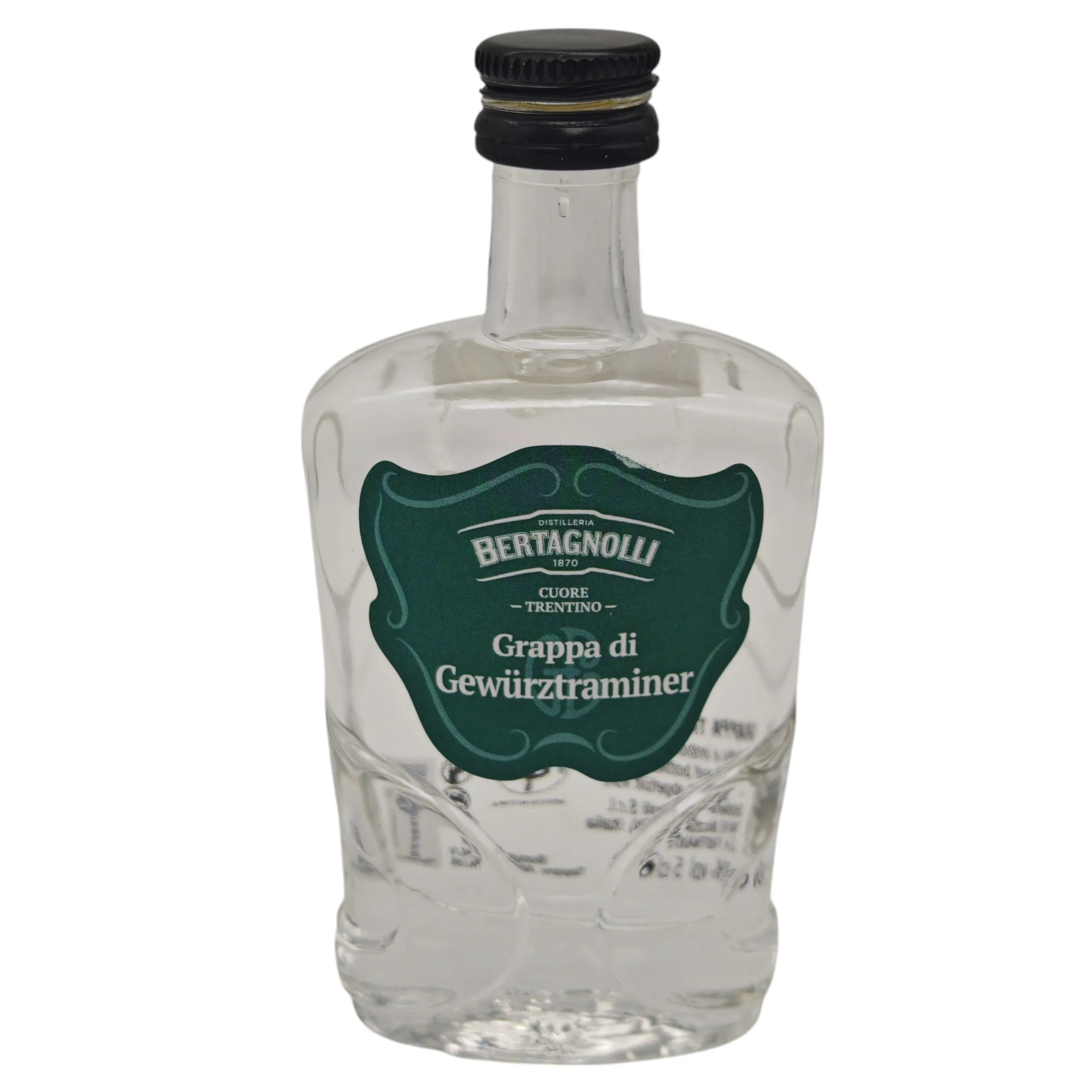 L'Arcolaio Grappa Gewurztraminer Trentino Bianca Mignon 5 Cl Bottle 42