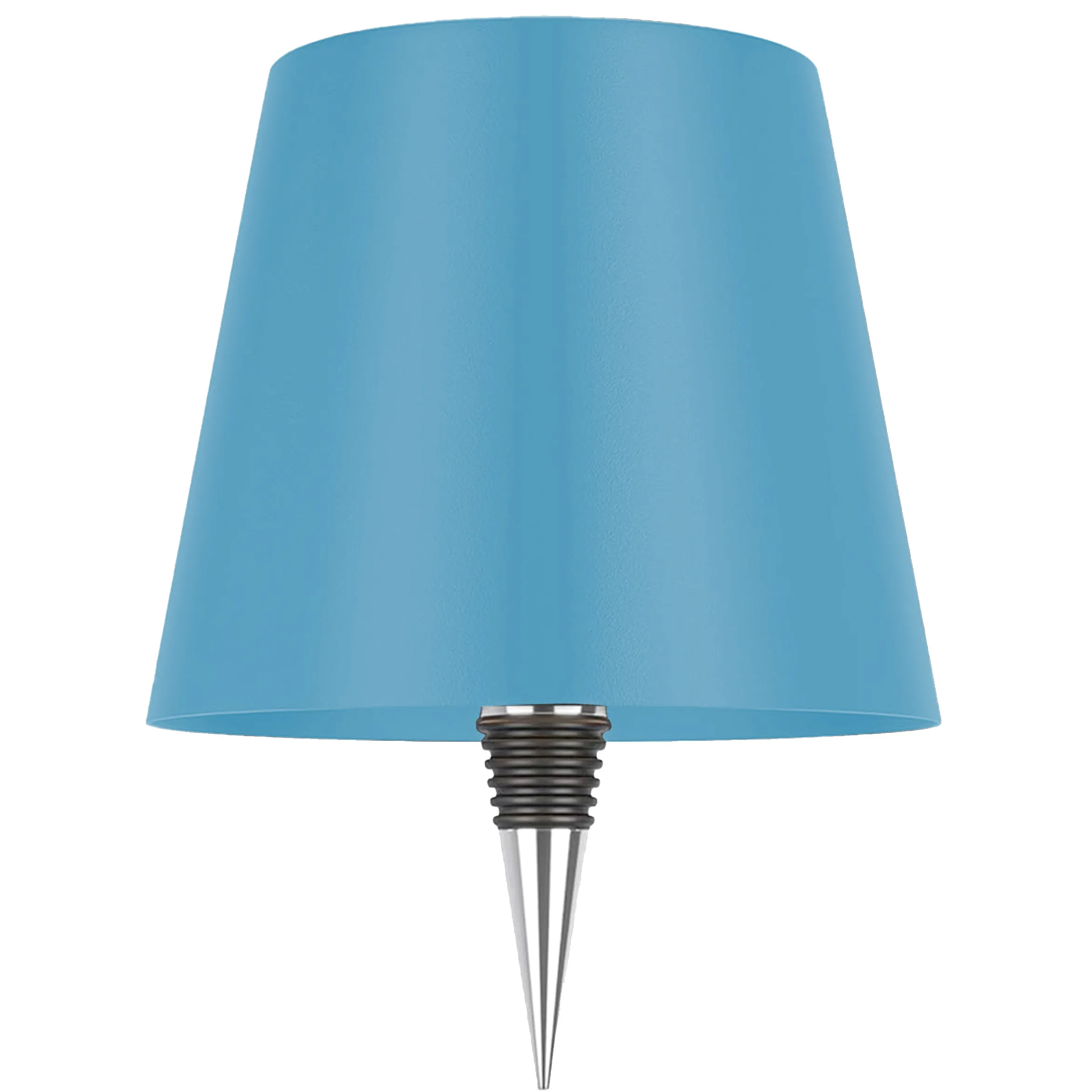 The Spinning Wheel Touch Metal Lamp Cap 11 x 11 x 13 Cm Light Blue