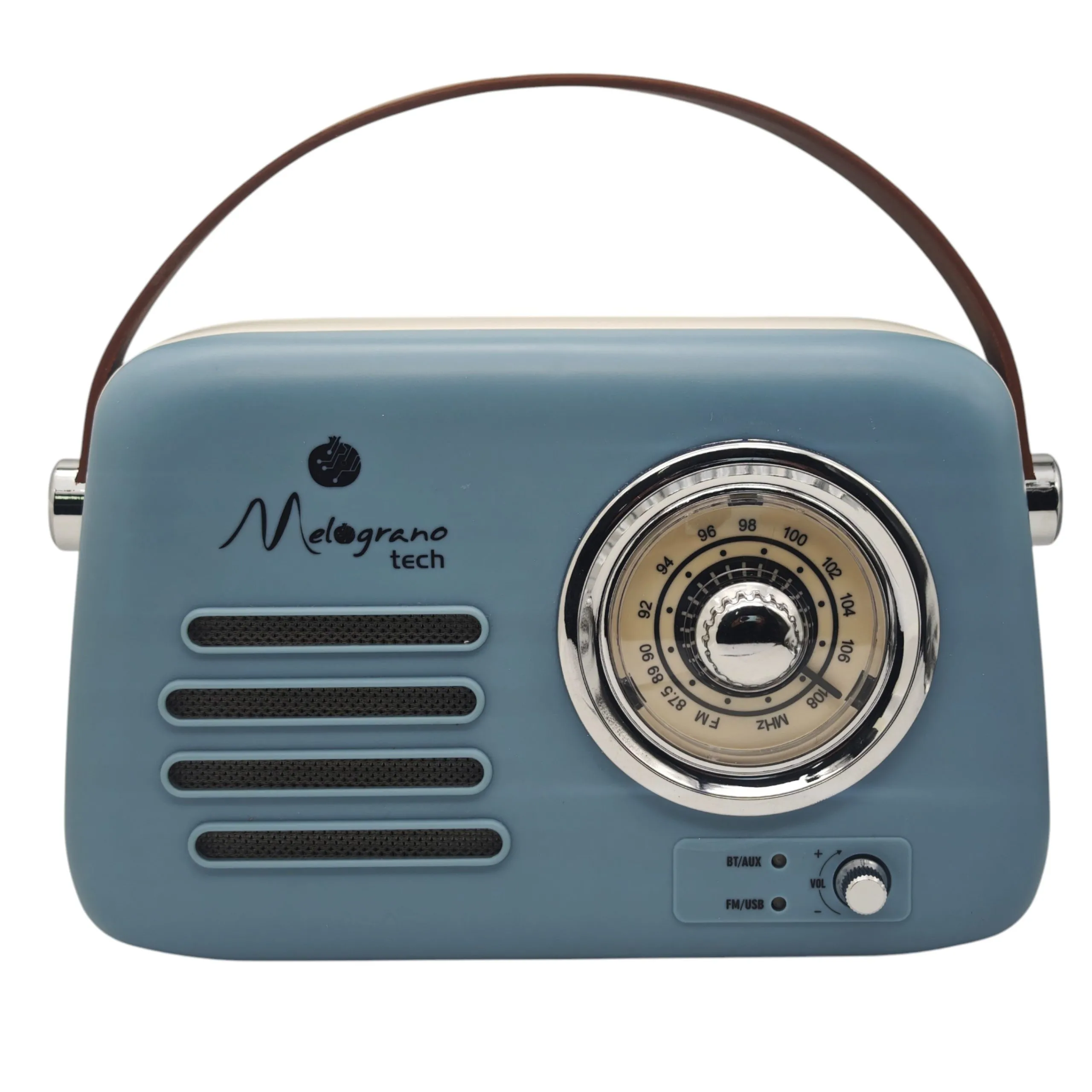 L'Arcolaio Vintage Bluetooth Radio 22 x 9 x 19 Cm Blue