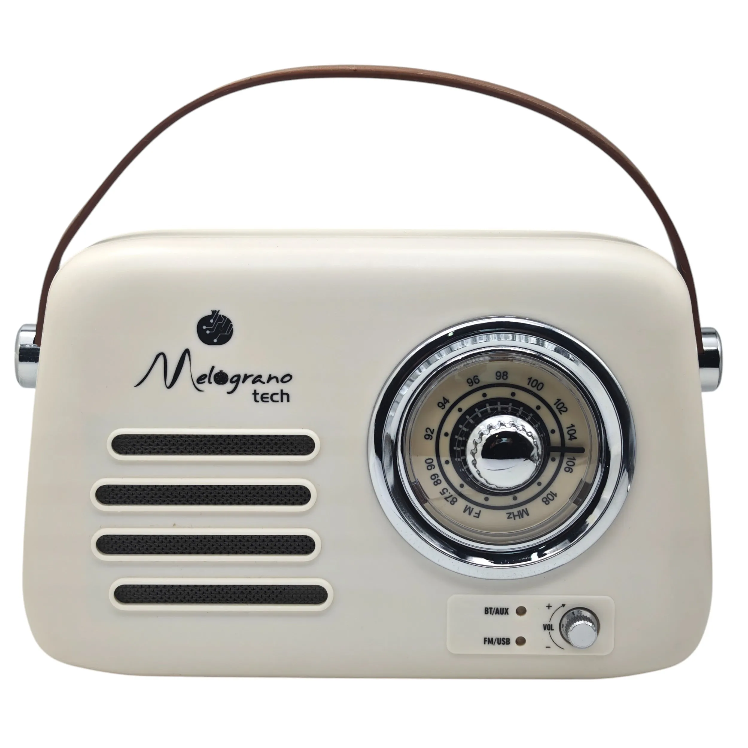 L'Arcolaio Vintage Bluetooth Radio 22 x 9 x 19 Cm Cream