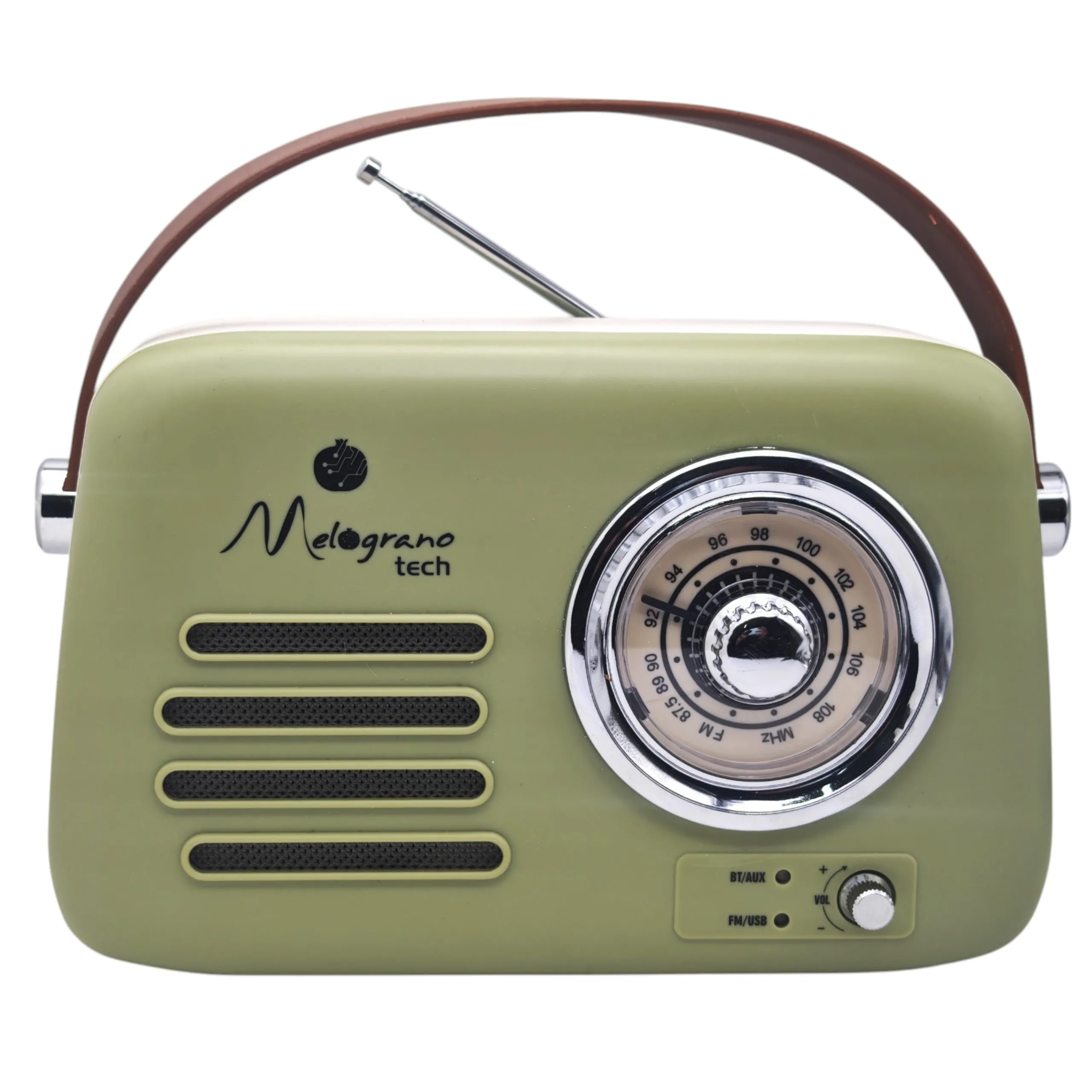 L'Arcolaio Vintage Bluetooth Radio 22 x 9 x 19 Cm Green