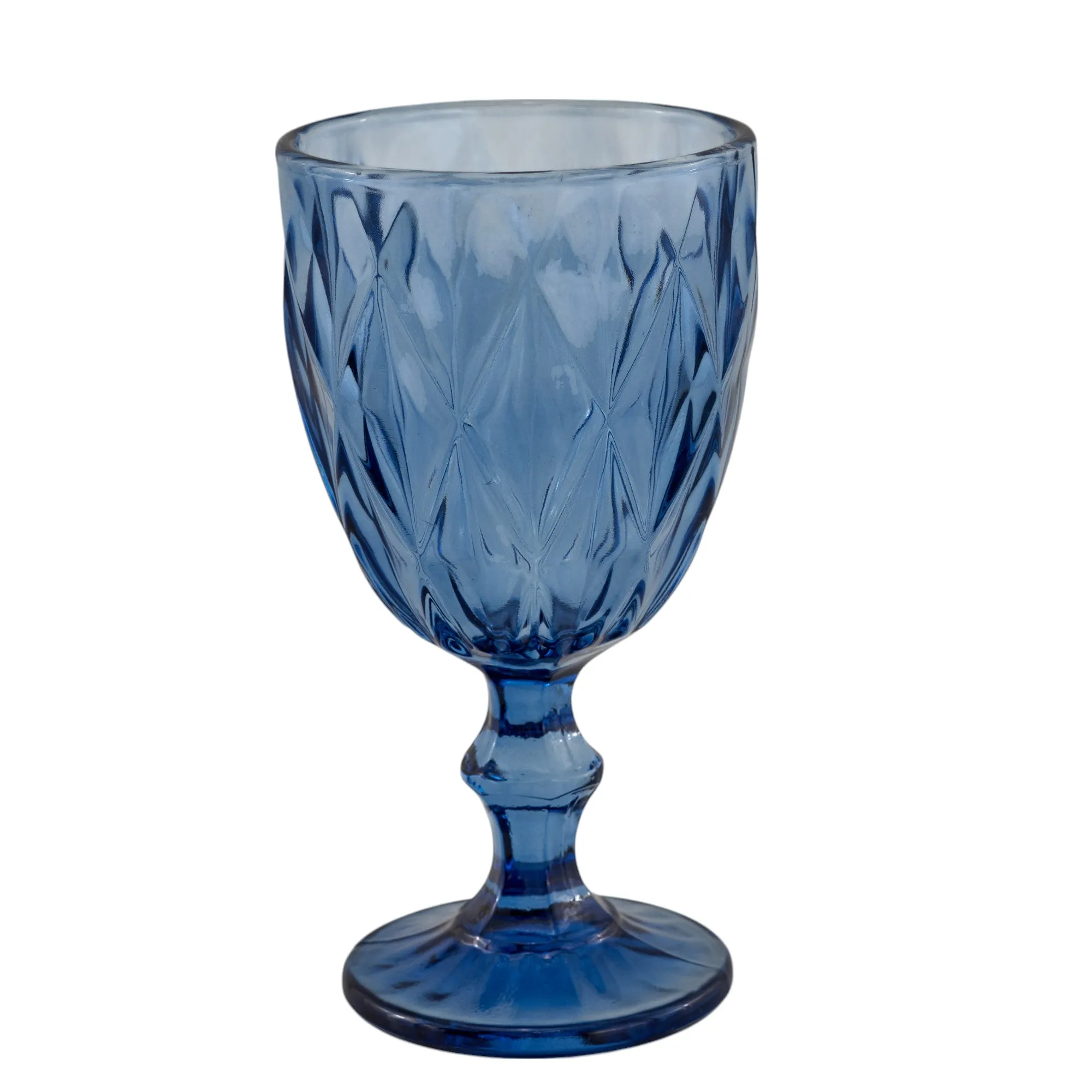 L'Arcolaio Set of 6 Wine Glasses 230 ml Blue