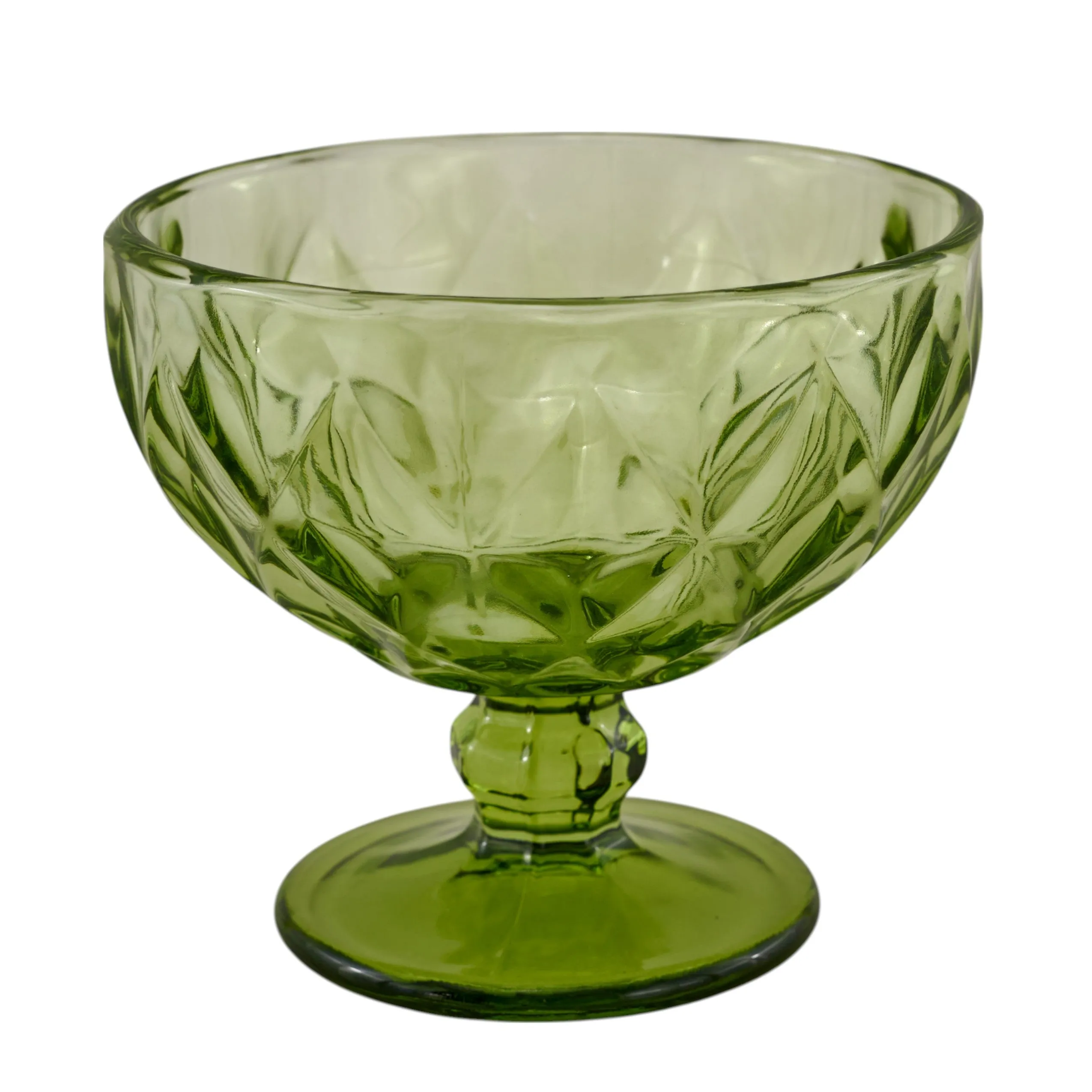 L'Arcolaio Set of 6 Fruit Bowls 400 ml Green