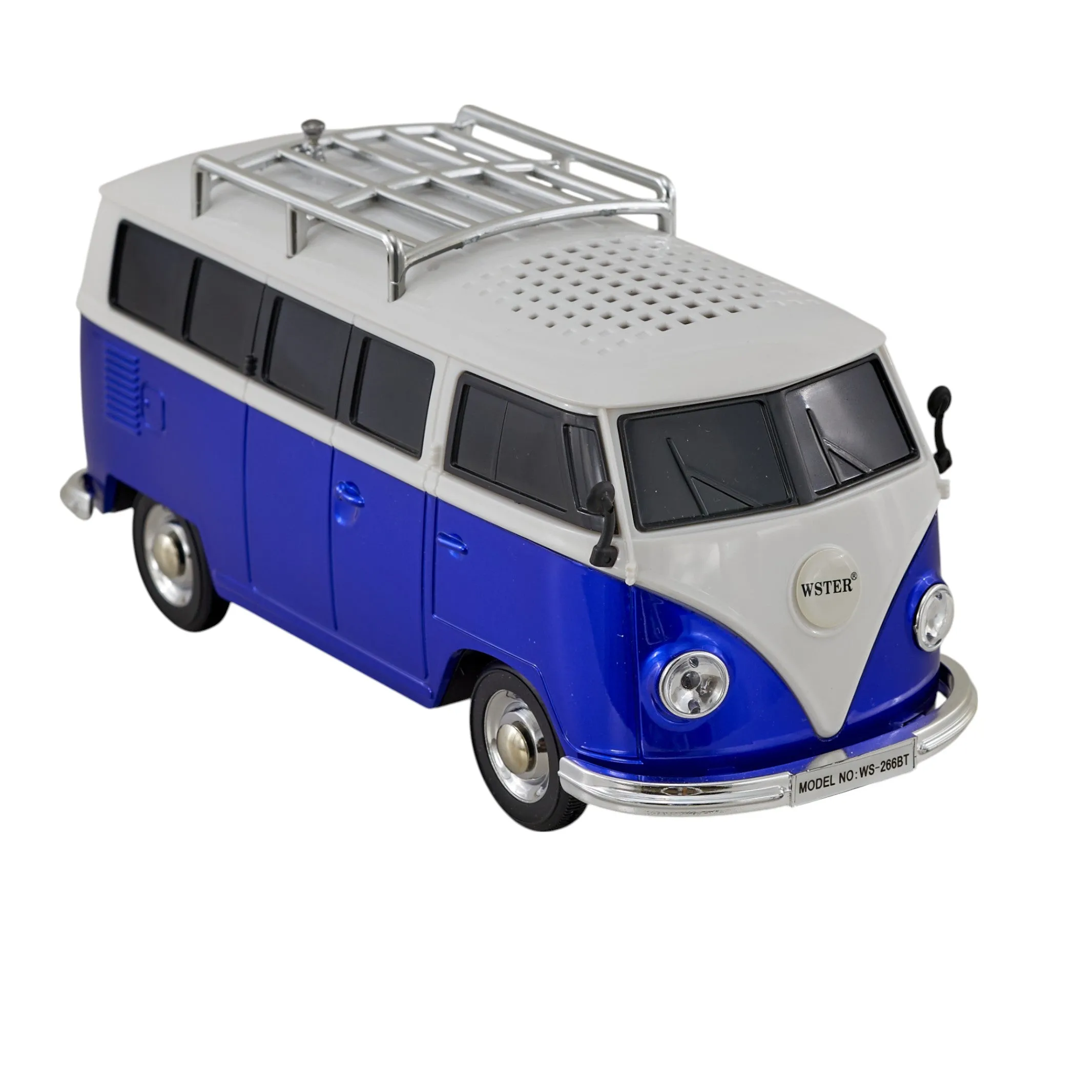 L'Arcolaio Speaker Bus MiniVan 20.5 x 8.3 x 10 Cm Blue