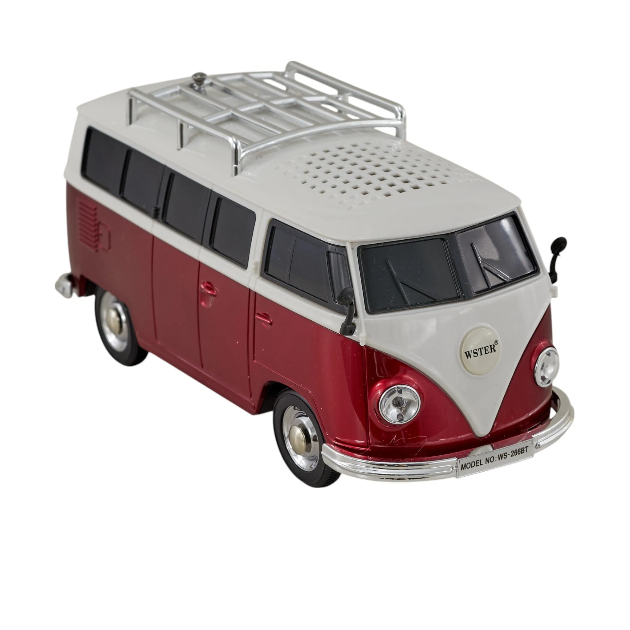 L'Arcolaio Speaker Bus MiniVan 20.5 x 8.3 x 10 Cm Red