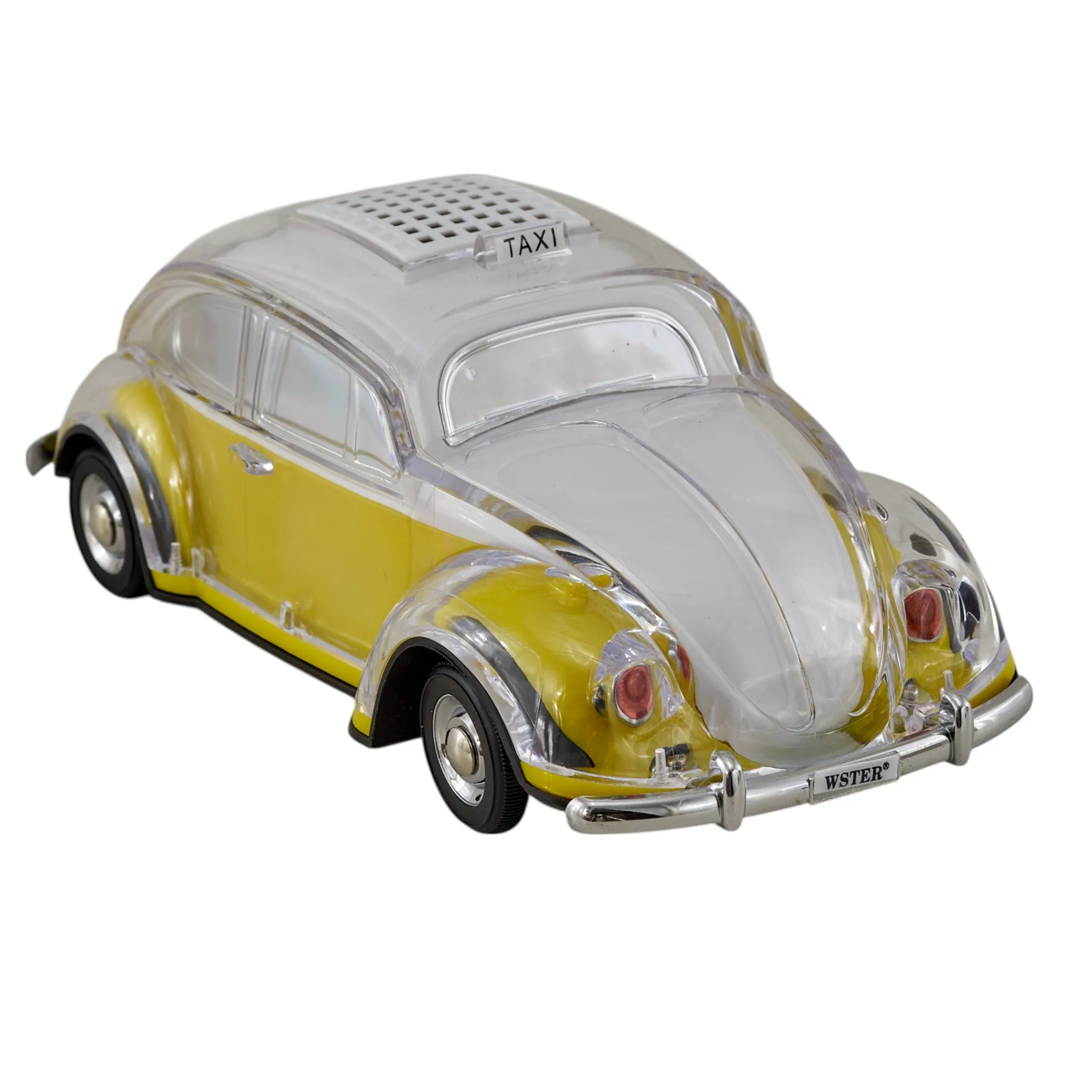 The Spinning Wheel Speaker Taxi 23.8 x 10.5 x 9 cm Yellow