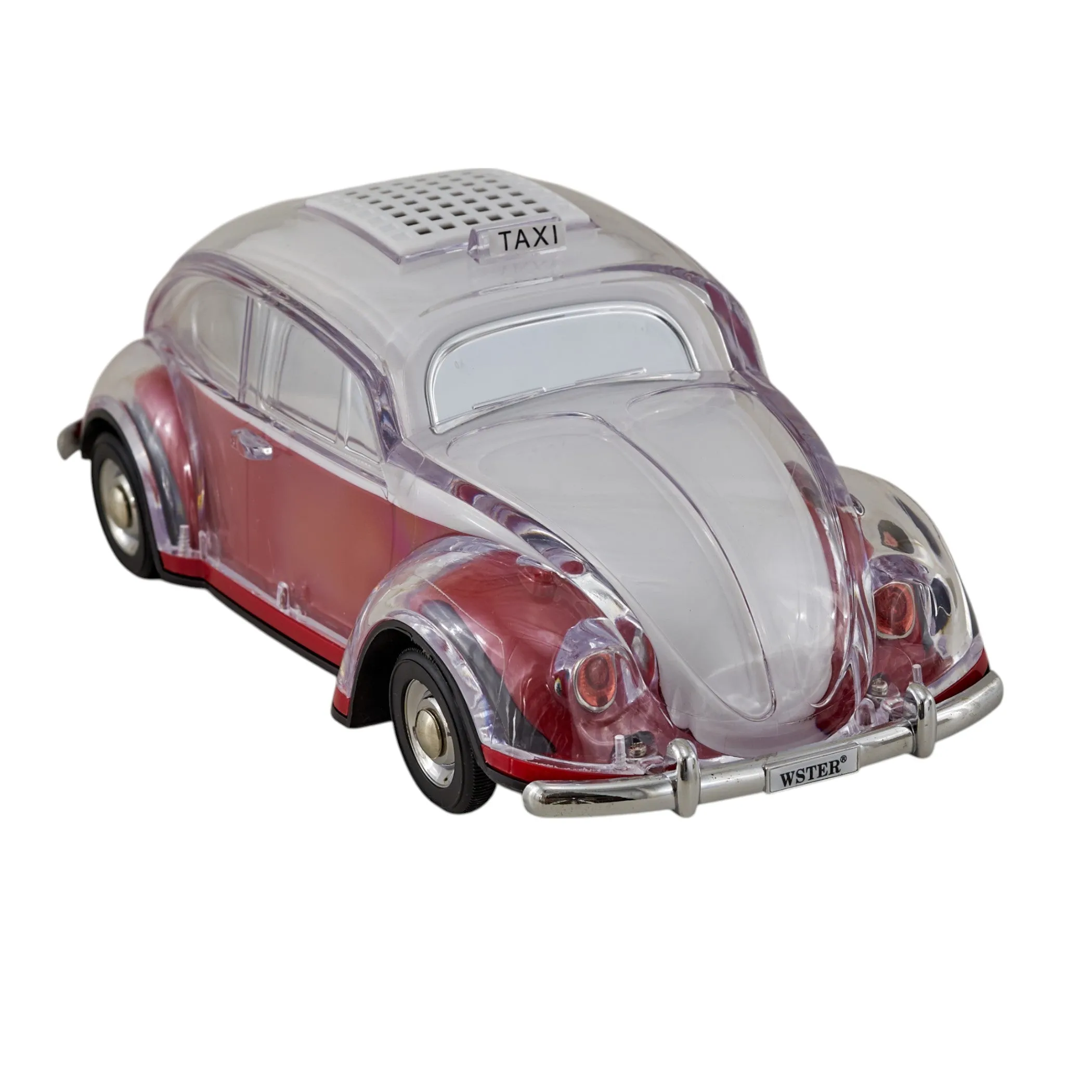 L'Arcolaio Speaker Taxi 23.8 x 10.5 x 9 Cm Red