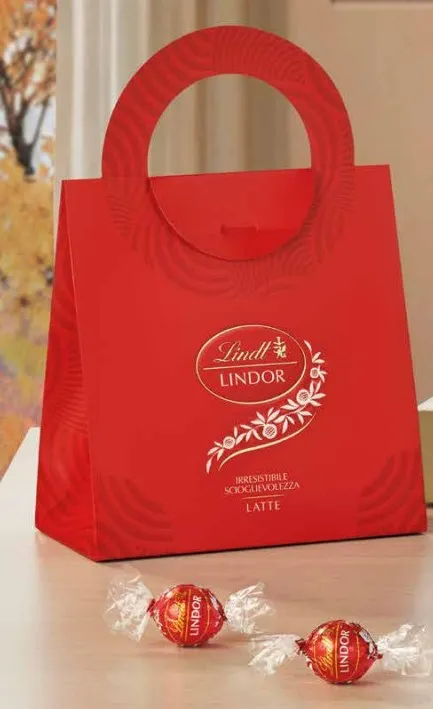 Lindt Bag Lindor Milk Chocolate 190 Gr