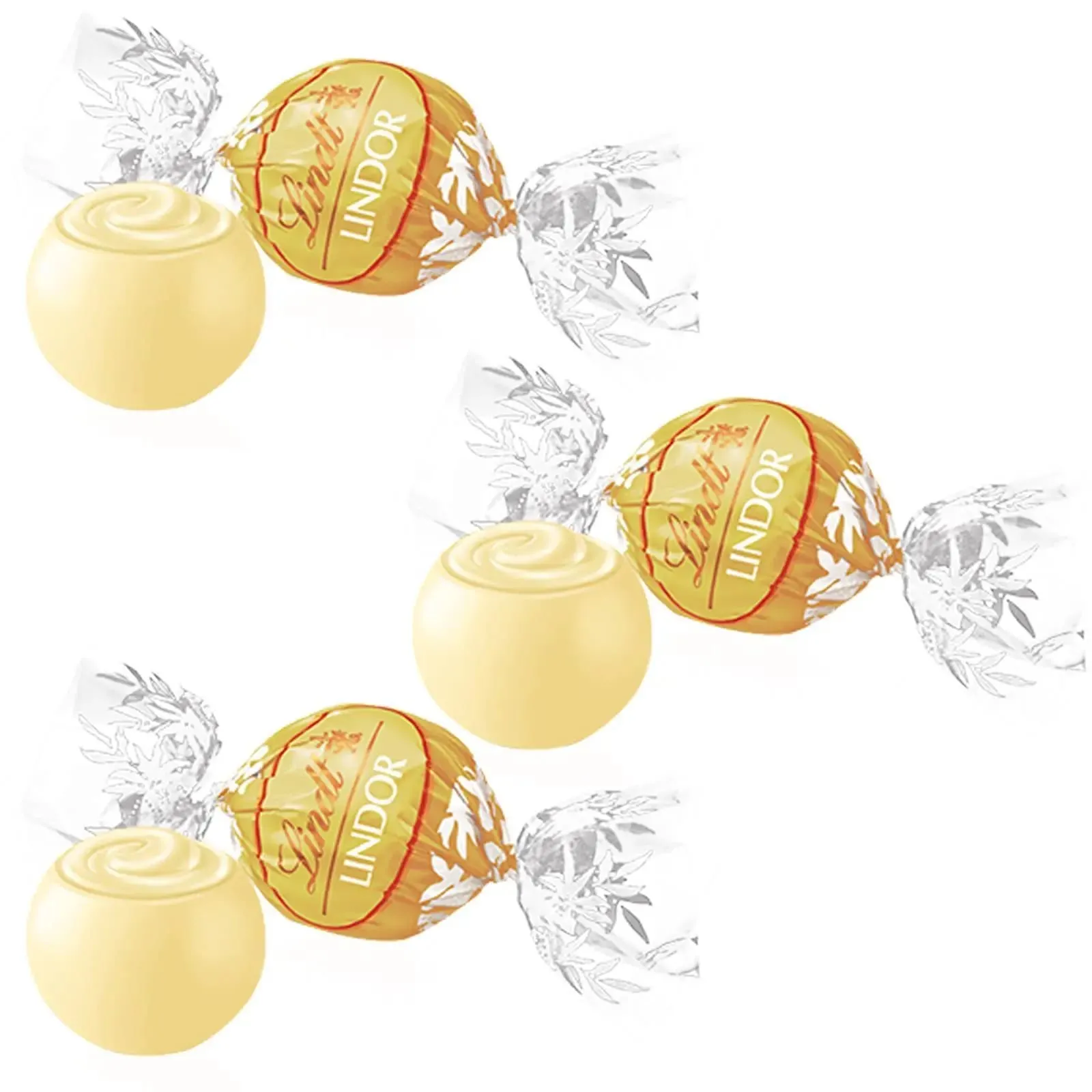 Lindt Boules Lindor White Chocolate 500 Gr