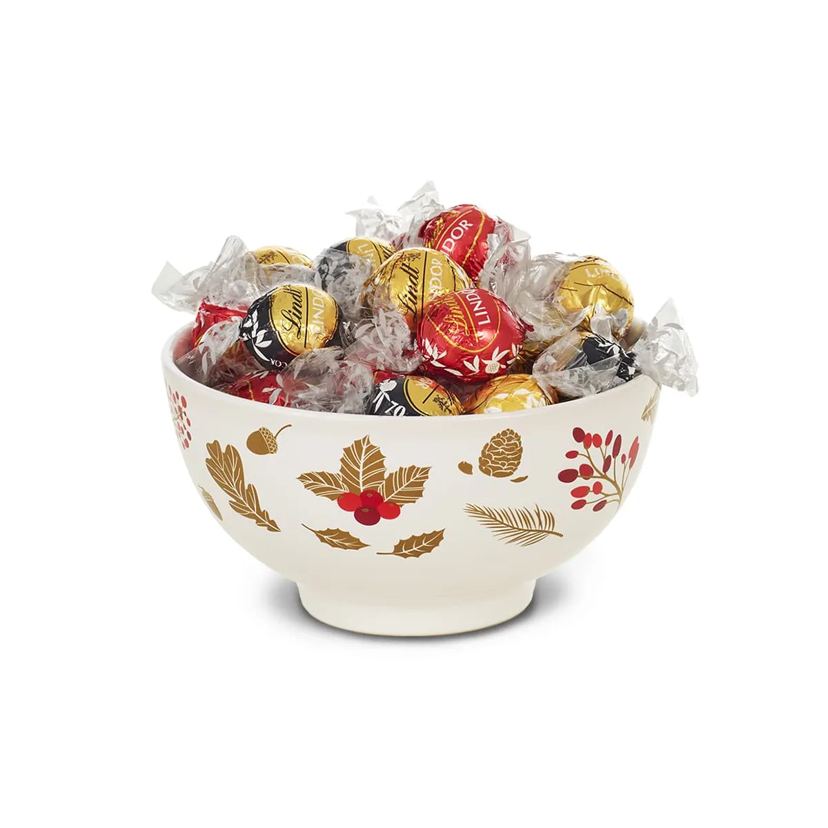 Lindt Ceramic Christmas Lindor Assorted 200 Gr