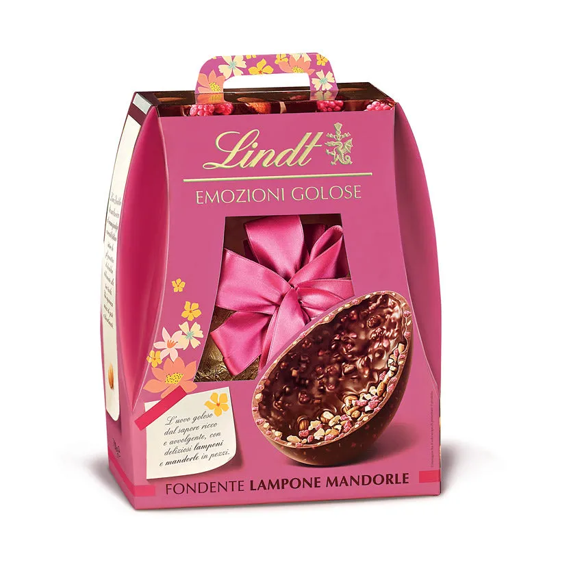 Lindt Egg Emotions Golose Dark Raspberry and Almonds 360 Gr