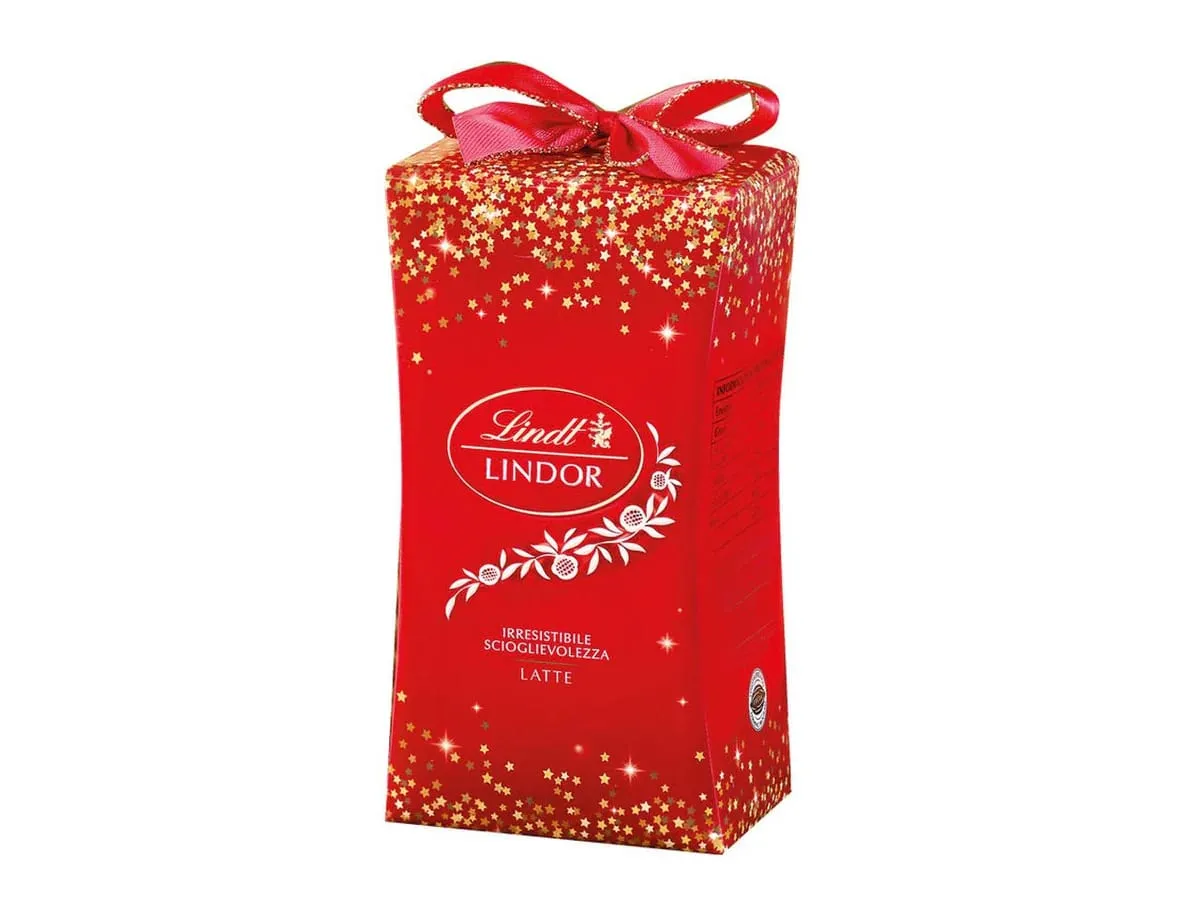 Lindt Christmas Gift Milk Chocolate 75 Gr