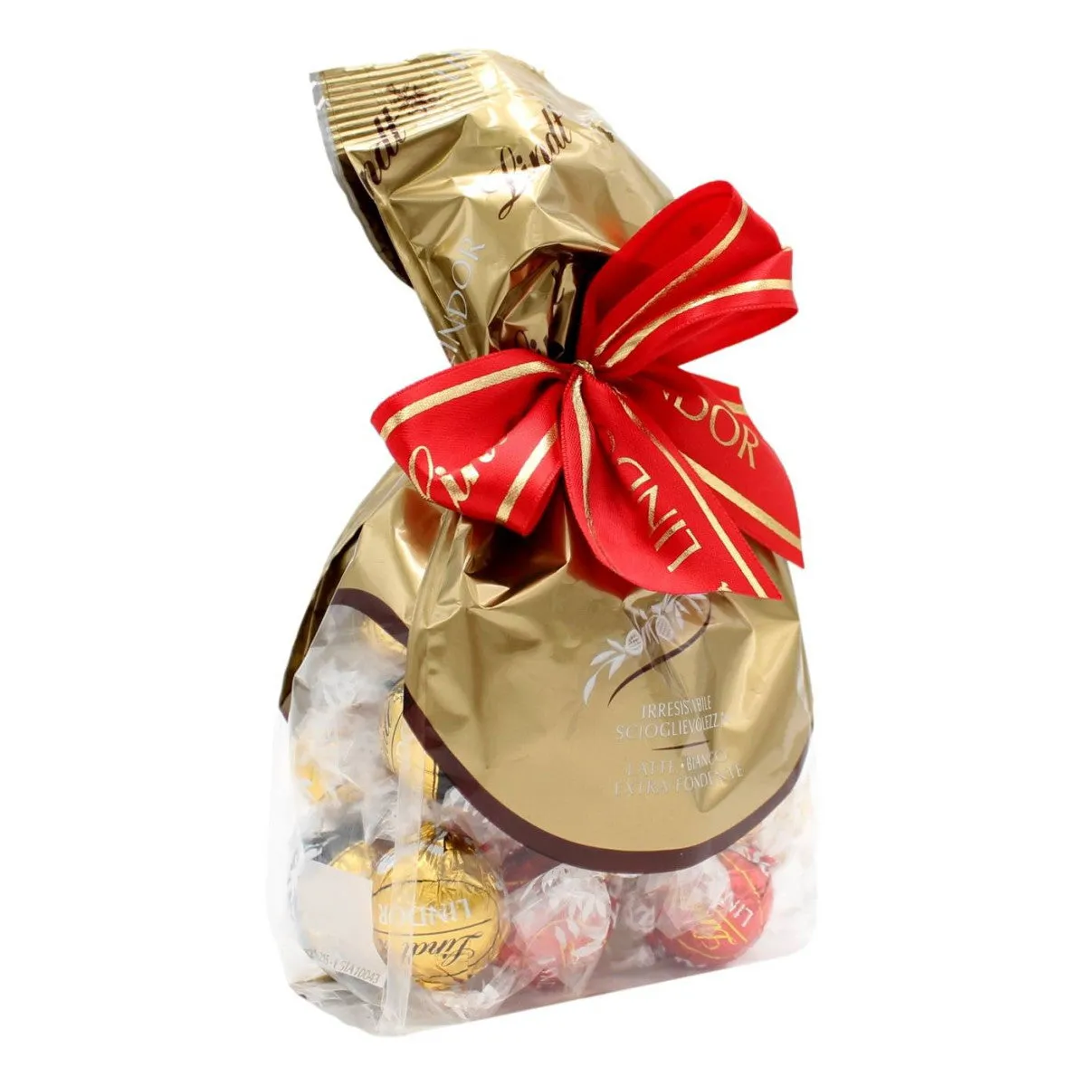 Lindt Lindor Assorted Bag 287 Gr Milk, White Extra Dark